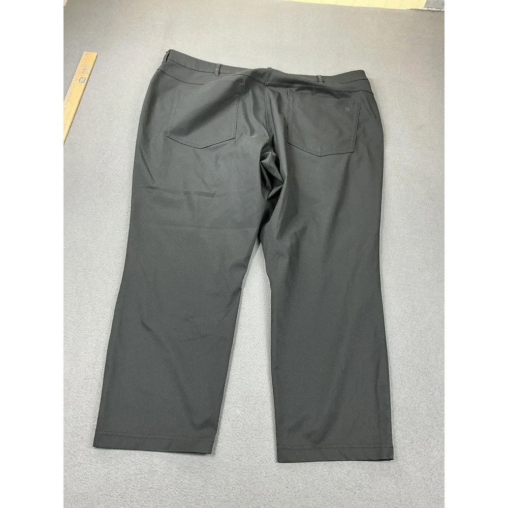 Public Rec Pants Mens 44x28 Gray‎ Microfiber Chino 5 Pocket Casual Travel